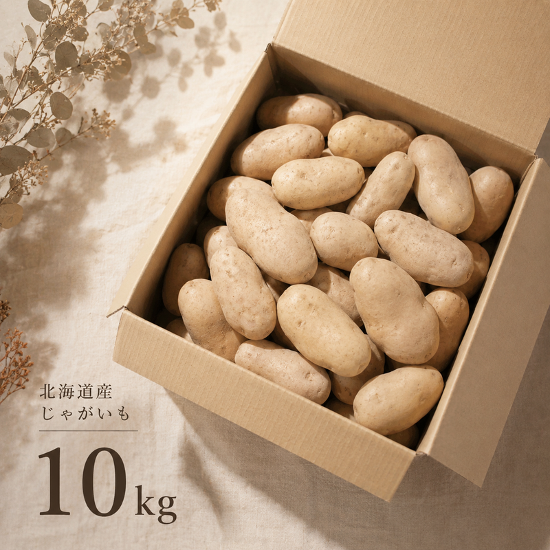 【品種が選べる!!】越冬じゃがいも10kg