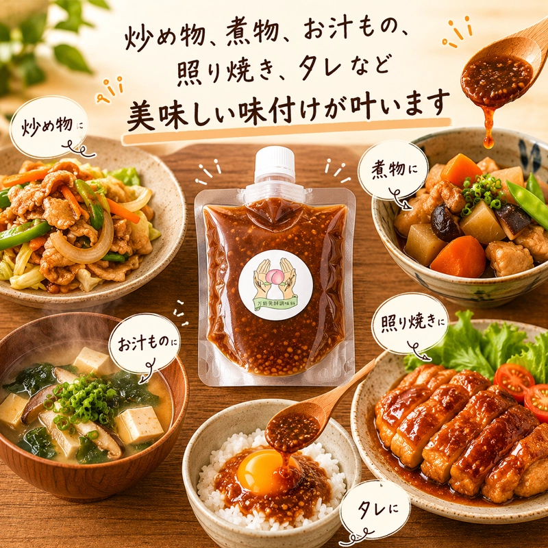 万能ダレ｜HAKUAミネラル入り 無添加発酵調味料