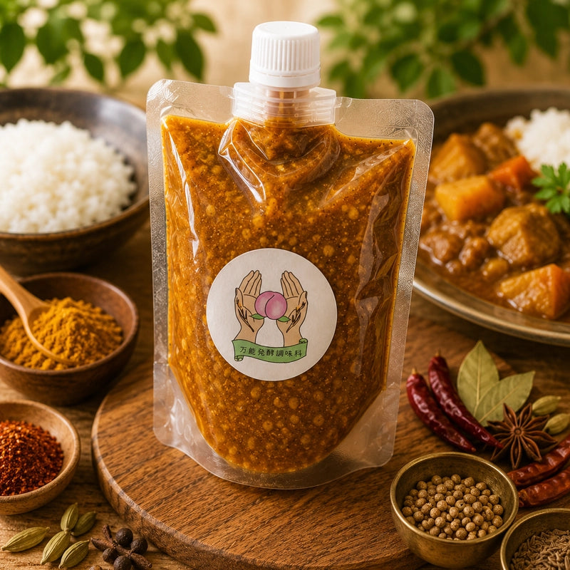 生カレー麹｜HAKUAミネラル入り 無添加発酵調味料