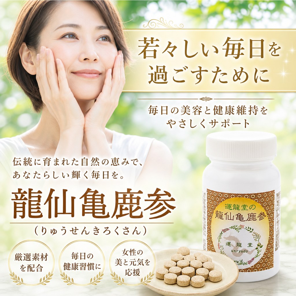 龍仙亀鹿参