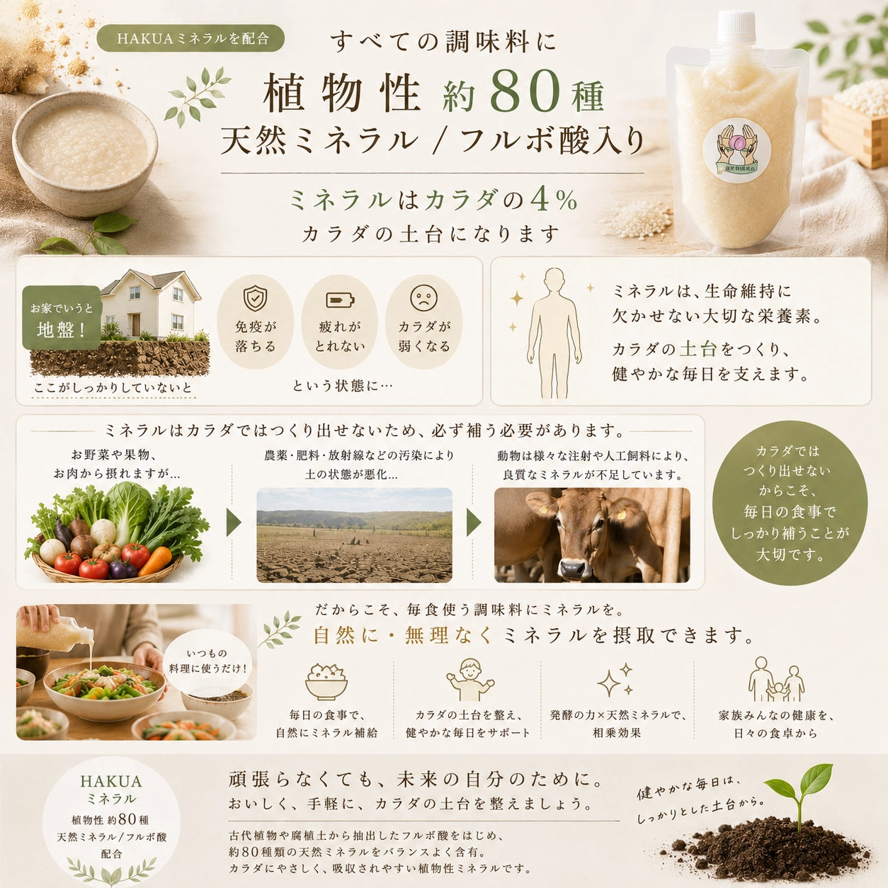 生カレー麹｜HAKUAミネラル入り 無添加発酵調味料