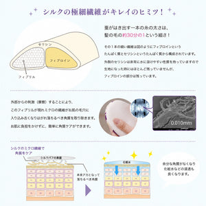 プチプラ シルクパフ mini｜羽二重シルクでやさしく角質ケア